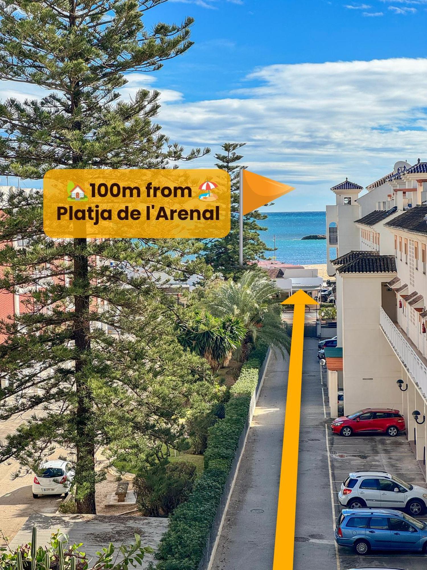 Studio Hola Arenal Platja de Larenal Zewnętrze zdjęcie